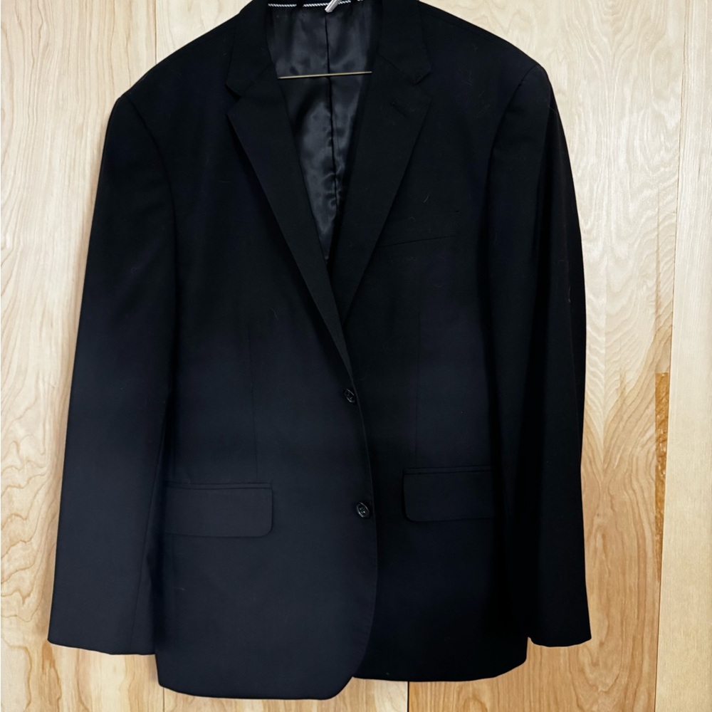 Lands’ End Classic Black Men's Suit